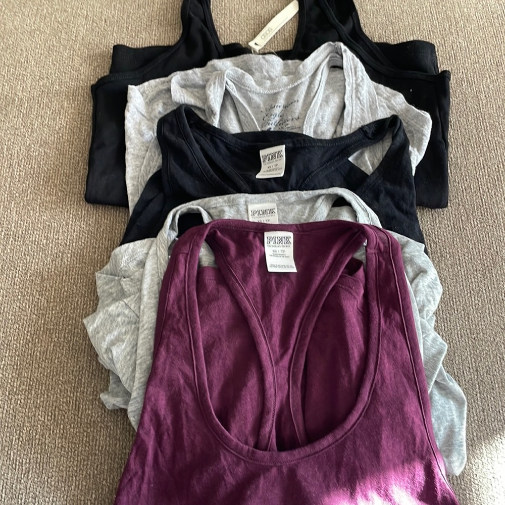 Lot  of 5 women tank tops
